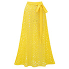 Yellow long dress
