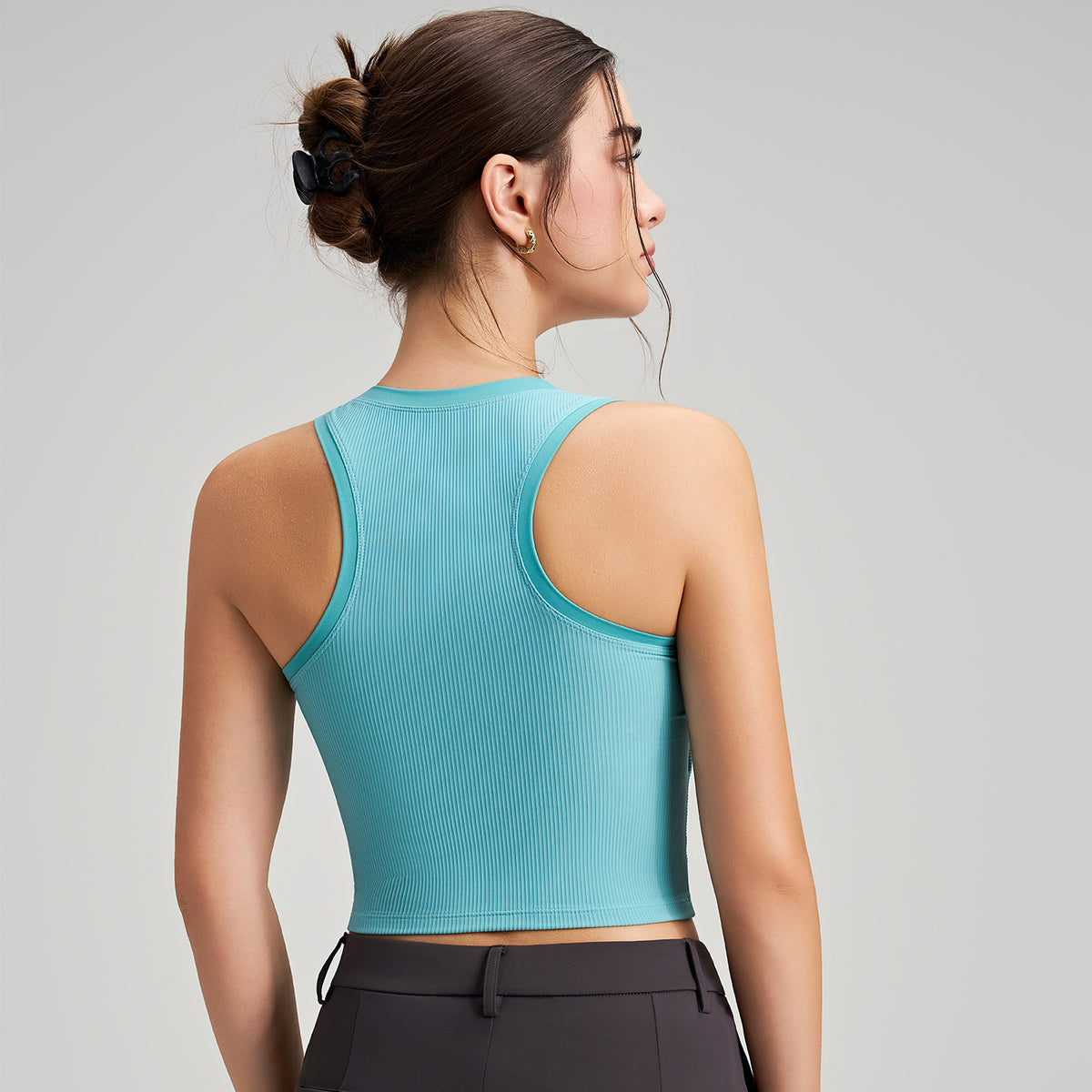 Fixed Cup Sports Vest Quick Drying Women Outer Wear Thread Fitness Sports Bra I Shaped Beauty Back Yoga Underwear Ruiesf