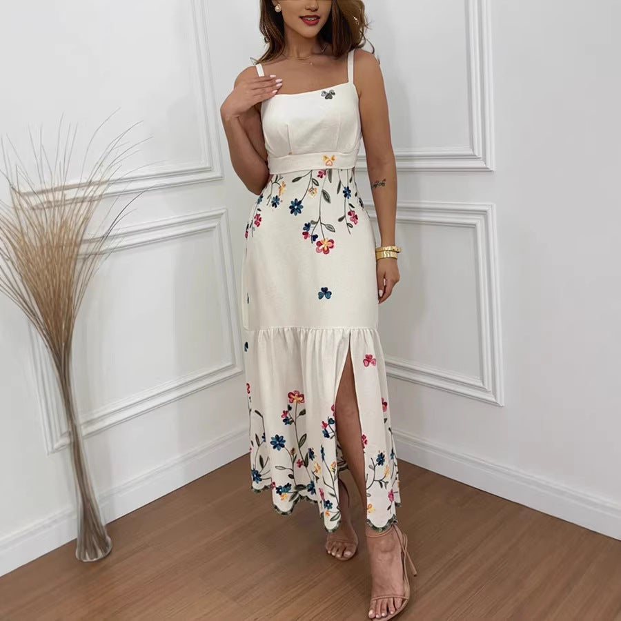 Beige print