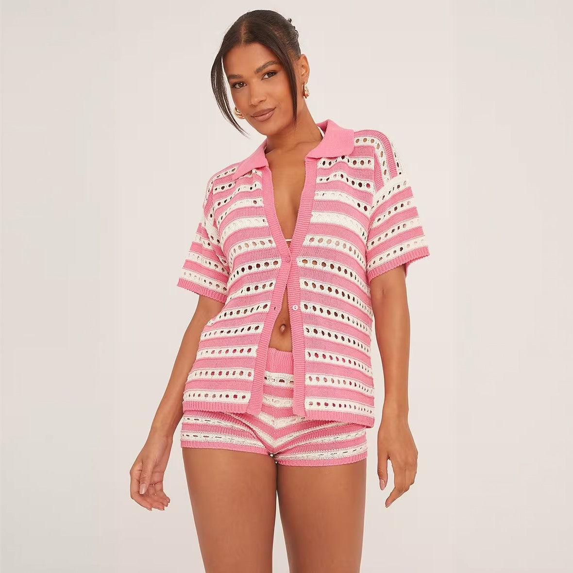 Pink and White