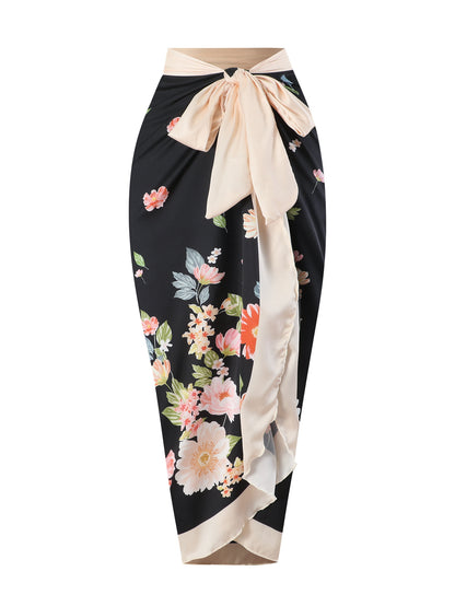 Black Sole Gauze Skirt