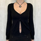 Pull sexy à manches longues en laine pour femme, automne