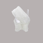 Fairy Sexy Mesh Pearl Suspender Vest Women Short Stretch Body Shaping Boning Corset Bra WildQueen