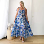 White Background with Blue Print