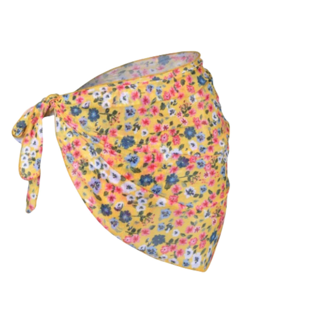 Yellow Gauze Skirt