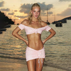 Three Piece Sets Bikini Sexy Bikini Floral Split Women Swimsuit Women Ellie