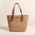 Leather Knot Cotton Thread Coffee