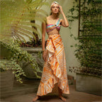 Split Three Piece Sexy Bikini Swimsuit Women Slimming Swimsuit Skirt Sets BeautyLady