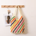 Rainbow Striped White