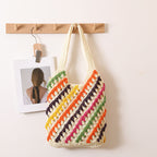 Rainbow Striped White
