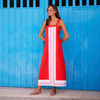 Summer Casual Dress Seaside Vacation Sling Dress XUYUN