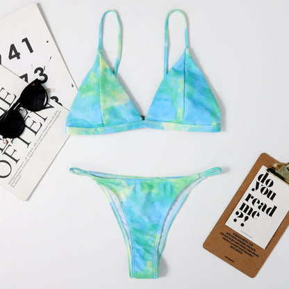 Tie Dyed Green
