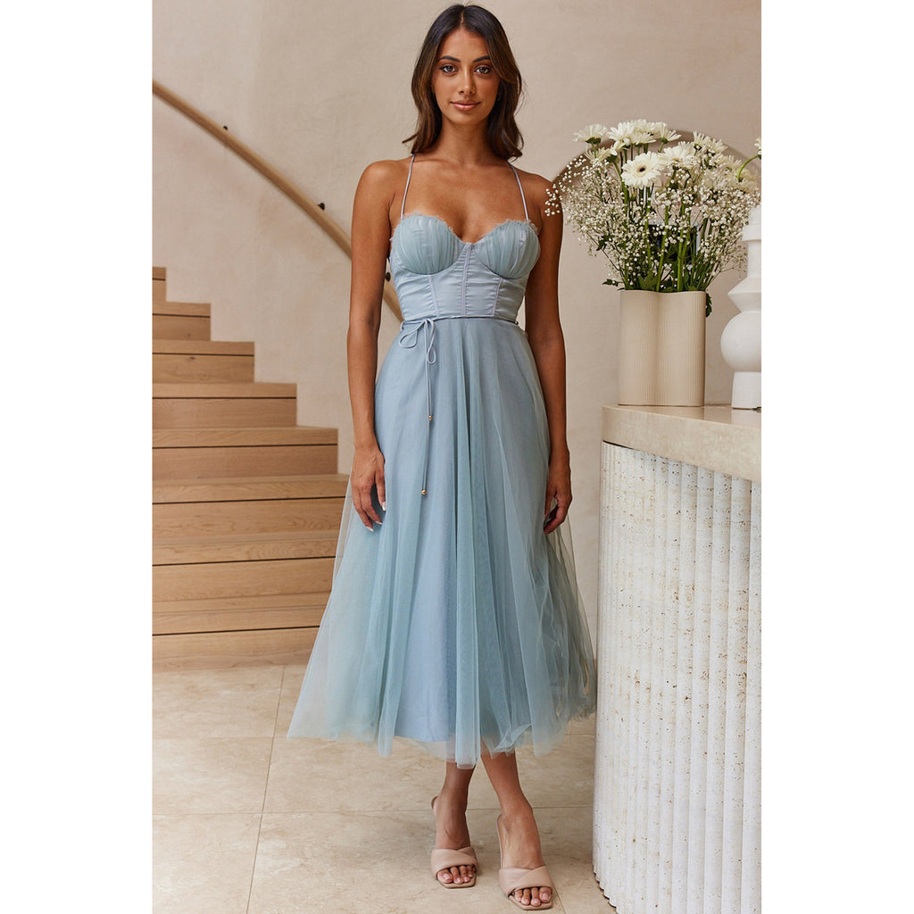 Spring Summer Sexy Sling Casual Dress Vacation Multi Color Women Clothing Dress Oyrina
