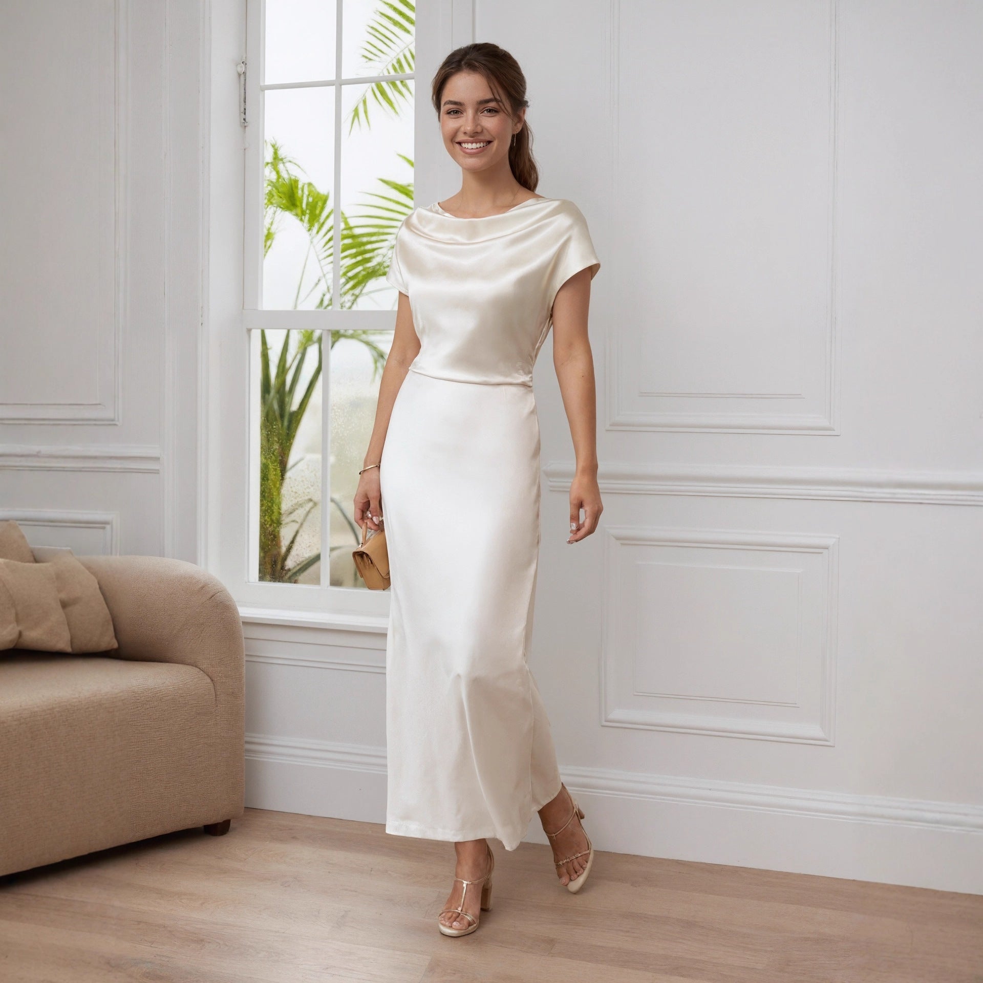 Apricot European and American U Size S, Non-Chinese Code