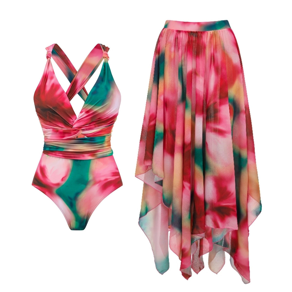 V neck Set