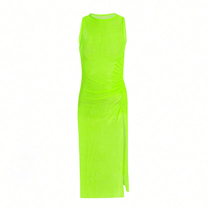 Fluorescent Green Blouse