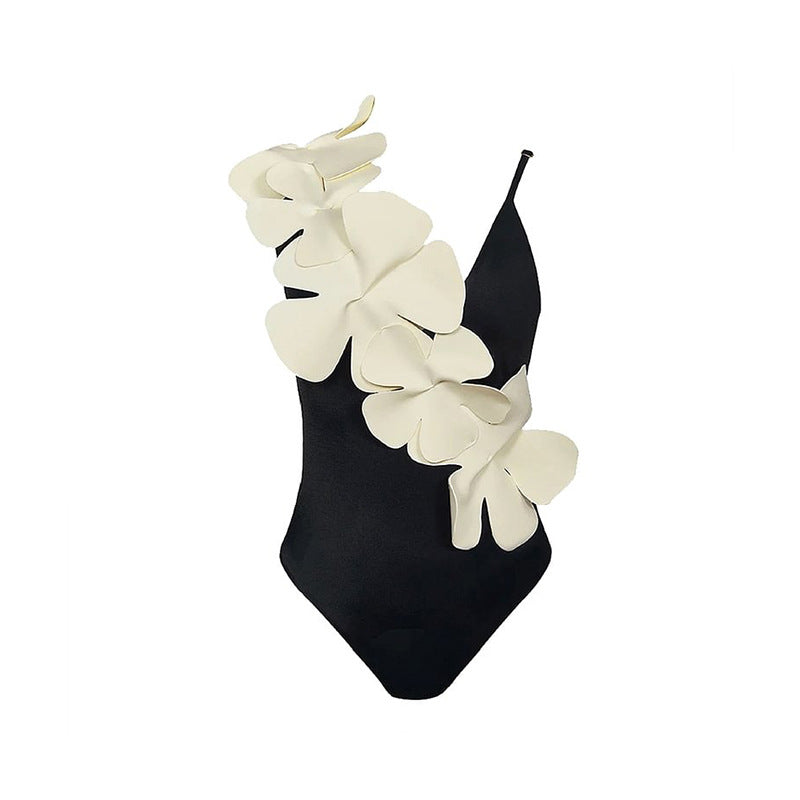 Black One-Piece Swimsuit