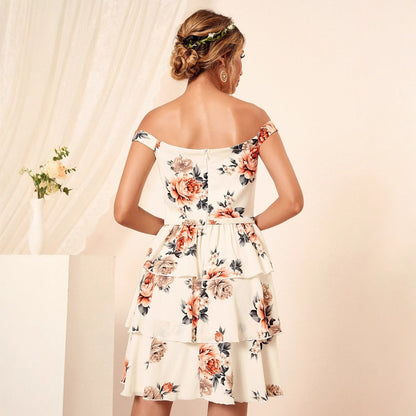 Off The Shoulder Gown Prom Party Dress Evening Dress