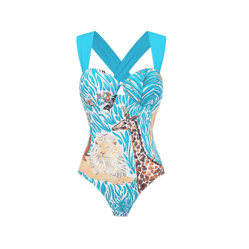 Cross Bandage Swimsuit