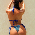 Maillot de bain imprimé pour femme, bikini sexy d'été