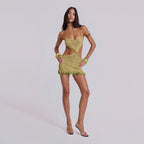Solid Color Casual Comfortable Beach Swimsuit Beach Blouse Mangar