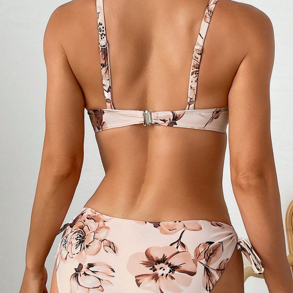 Traje de baño de mujer Fission con bolsa rígida y sin espalda, traje de baño sexy para mujer