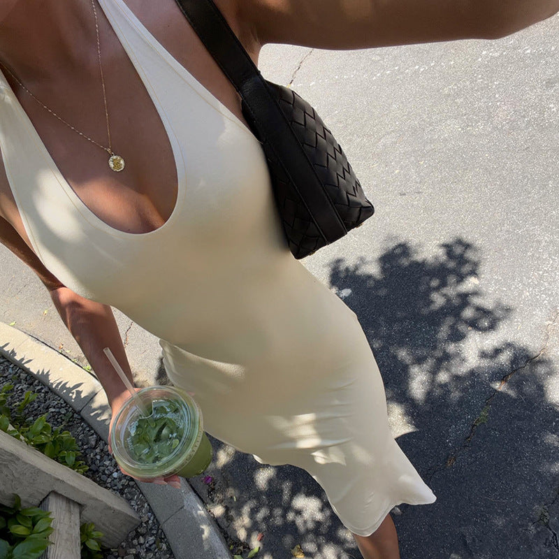 Summer Slim Fit Sexy Elegant Halter Dress FREYA