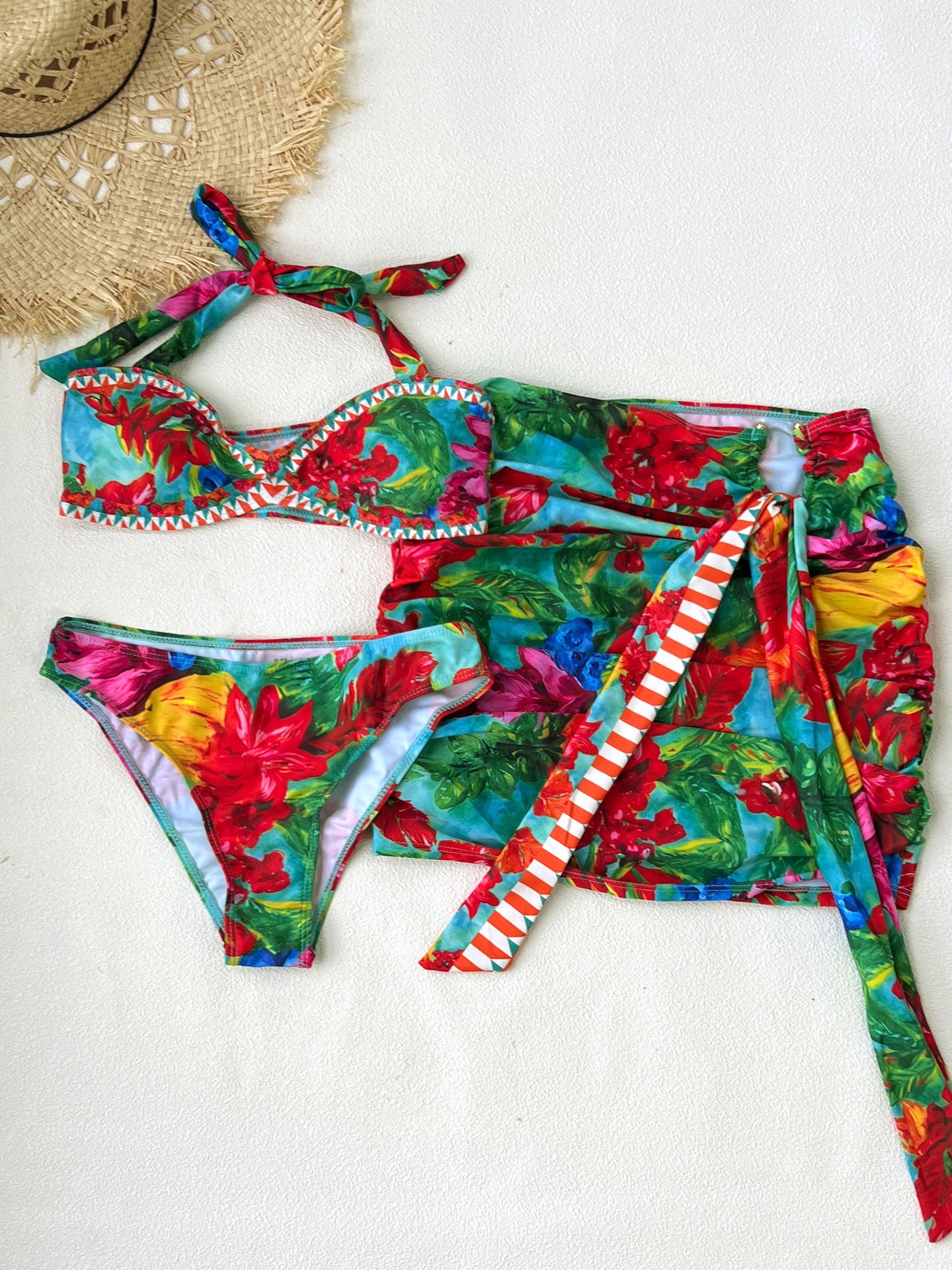Green Three Piece