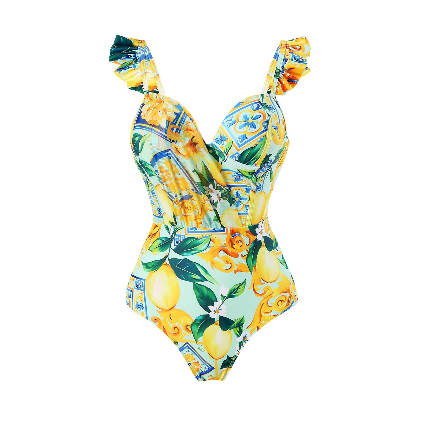 Yellow Lemon Swimsuit