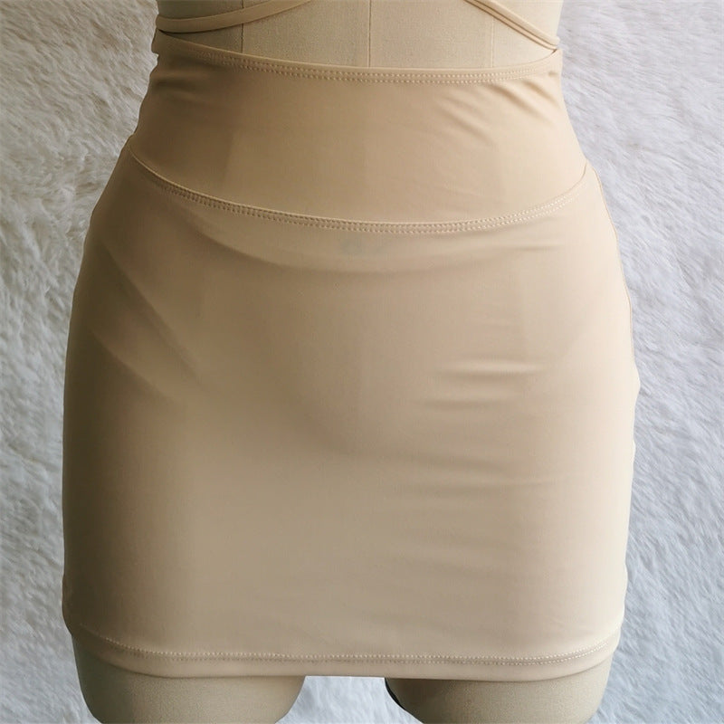 Beige Skirt