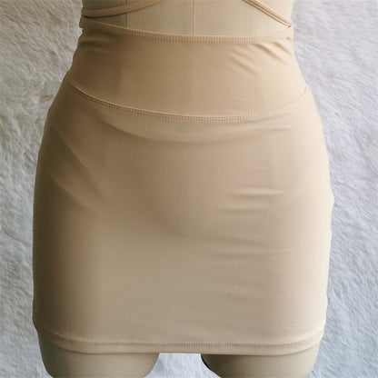 Beige Skirt