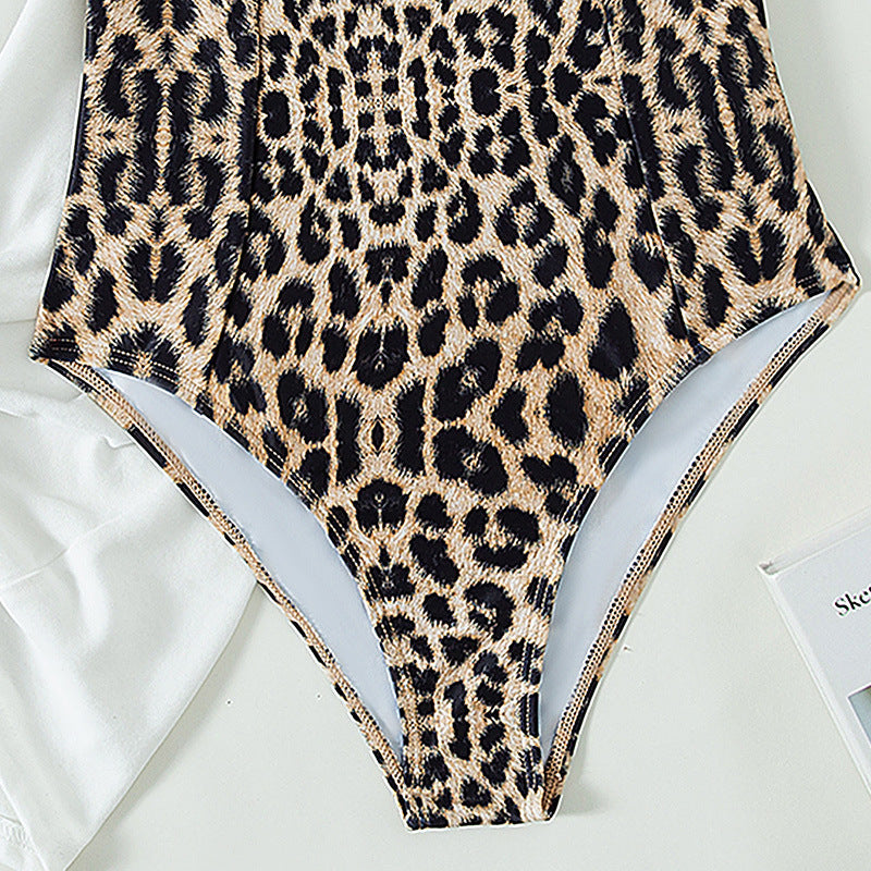 Traje de baño sexy con bolsa rígida, aros y correa de hombro ajustable para mujer