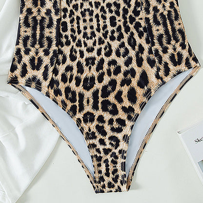Traje de baño sexy con bolsa rígida, aros y correa de hombro ajustable para mujer