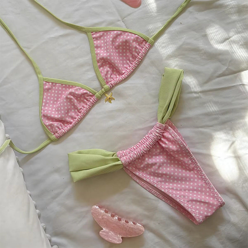 Pink Printing Bikini