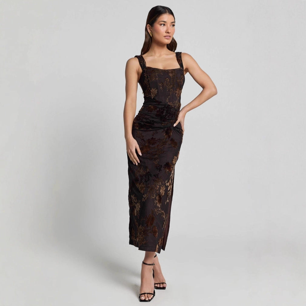 Dress Summer Women Clothing Slim Fit Slit Women Dress Women Clothing RayWin