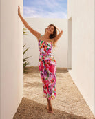 Swimsuit Floral Holiday Atmosphere One Piece Swimsuit Women ShineRealm