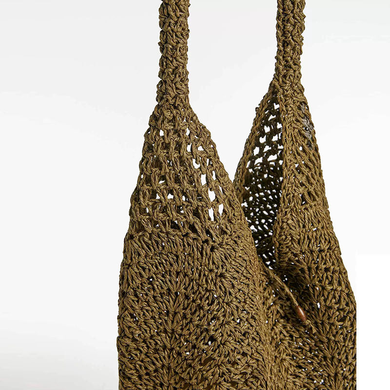 Sac à bandoulière en paille, design d'intérêt particulier, sac en paille portable, sac tissé, sac de vacances, sac de plage, sac pour femme 