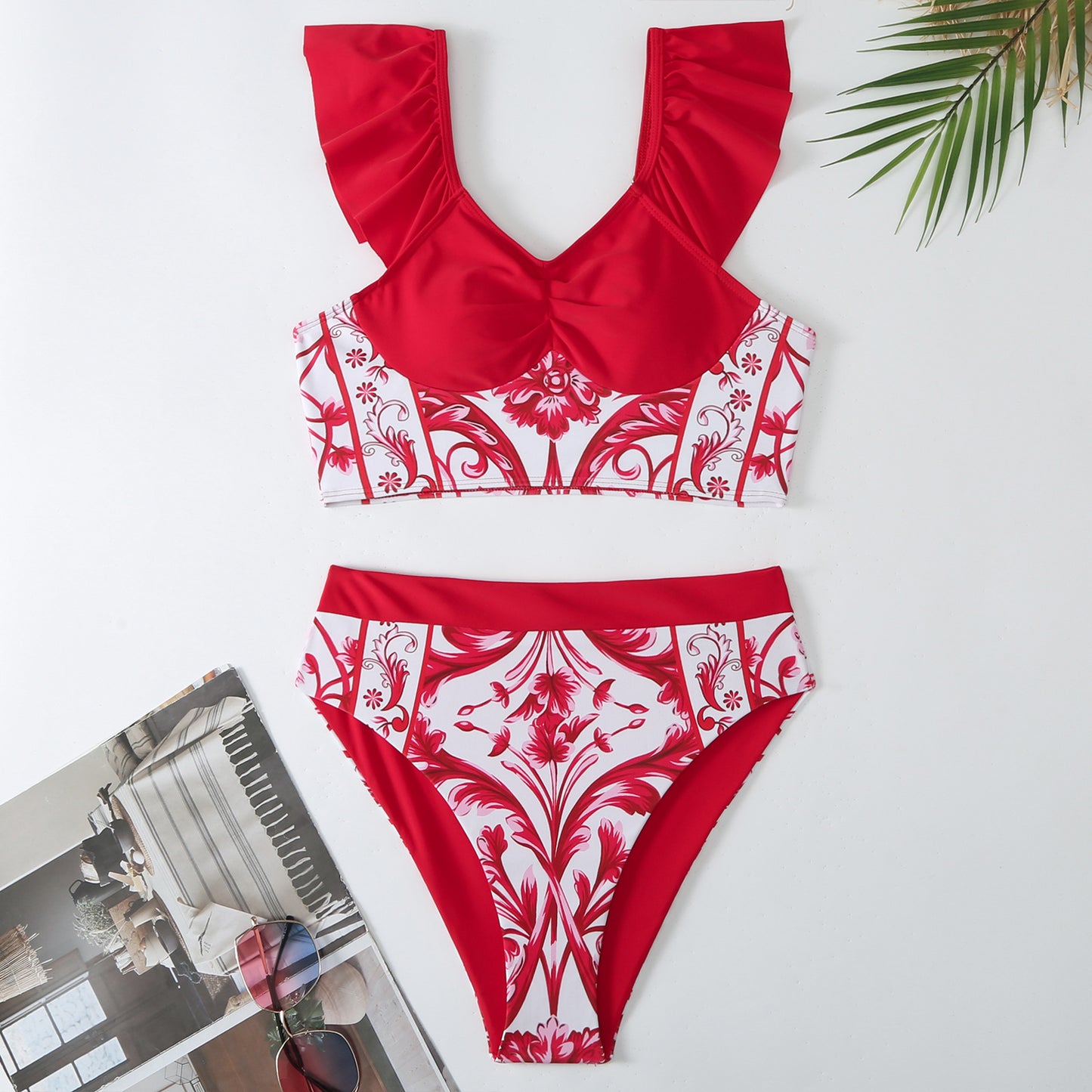 Traje de baño de bikini estampado Traje de baño sexy Bikini sexy Mujeres