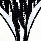 Swimsuit Women Sexy Backless Swimsuit Spring V Neck Lace up Swimsuit XUANHUI