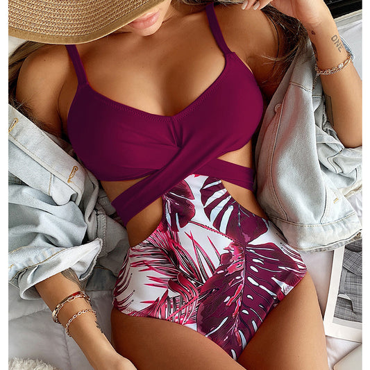 Swimsuit Summer Bikini Skinny Hollow Out Cutout Swimsuit Women