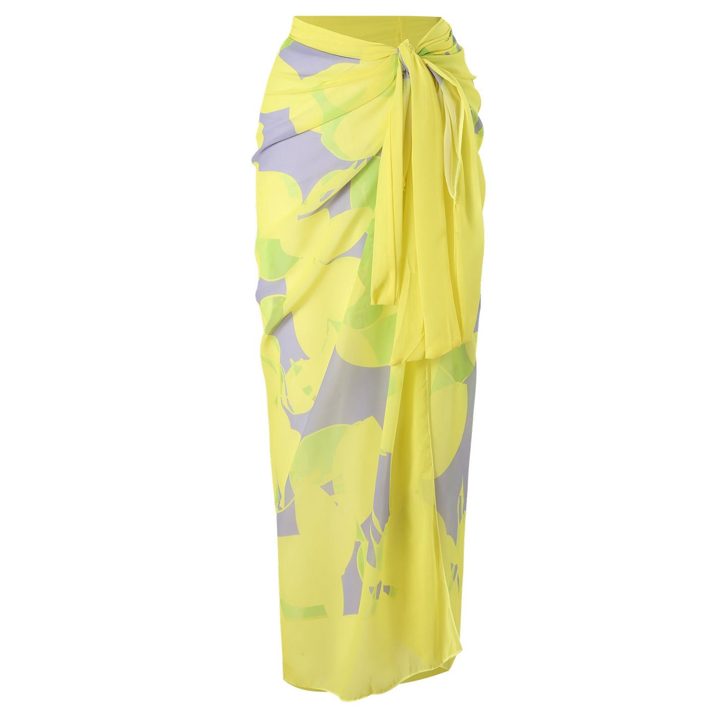 Traje de baño de una pieza sexy para mujer, falda de gasa adelgazante, traje de baño