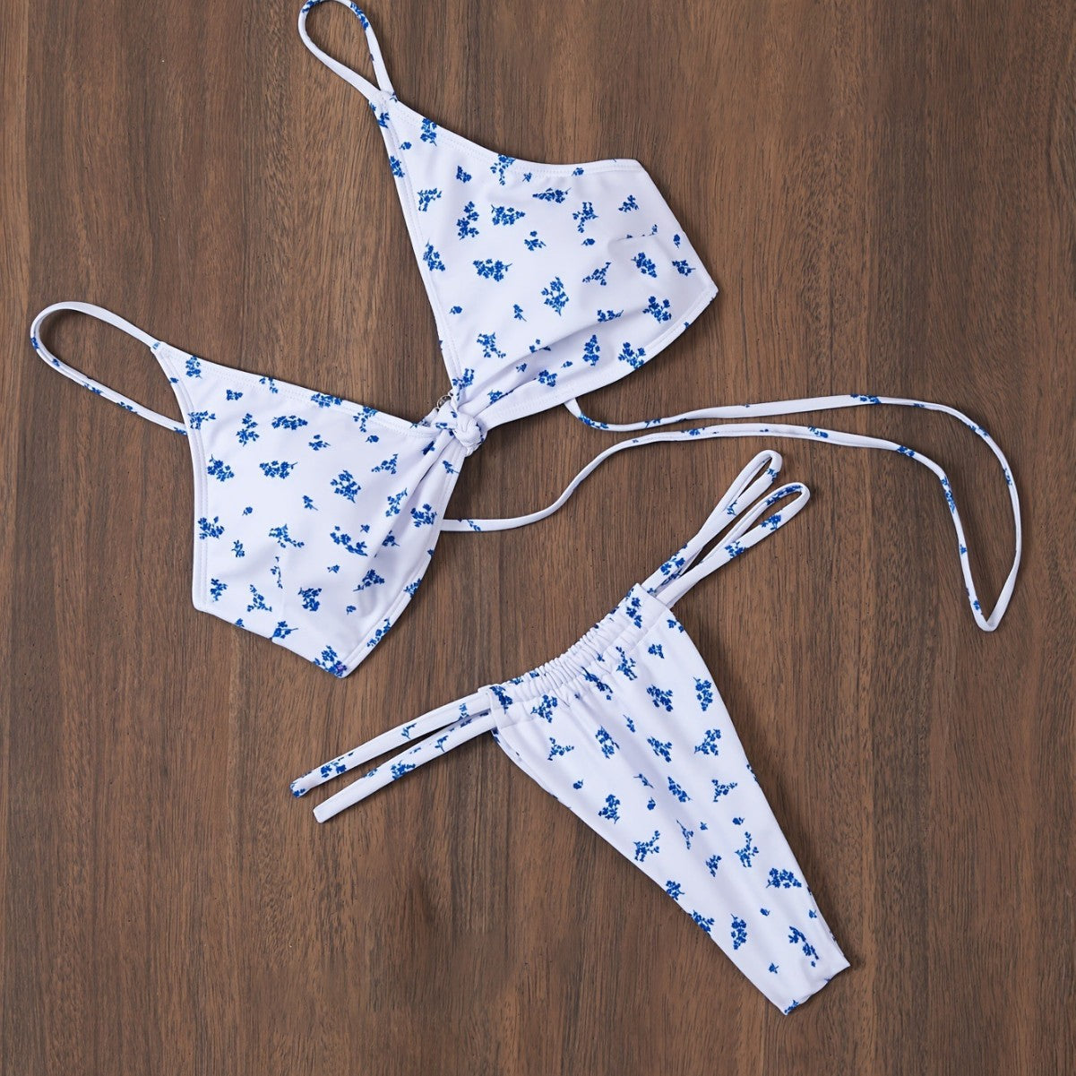 Women Retro Orchid Bikini Supply Swimsuit MagicSwing