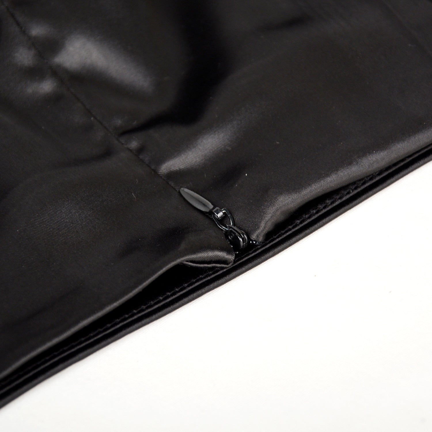 Women Clothing High Waist Sheath Solid Skirt Women Spring Summer Elastic Satin Lace Sexy Skirt BRINGITON