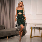 Sexy Sling Sexy Hollow Out Cutout Dress Basrey