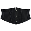 Black Striped Short Style