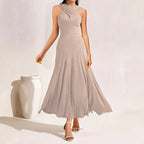 Spring Summer Sexy Girls Cross Chest Cover Women Dress Qube