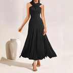 Spring Summer Sexy Girls Cross Chest Cover Women Dress Qube