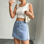 Casual Slim Fit Women Jeans Culottes FentyWild