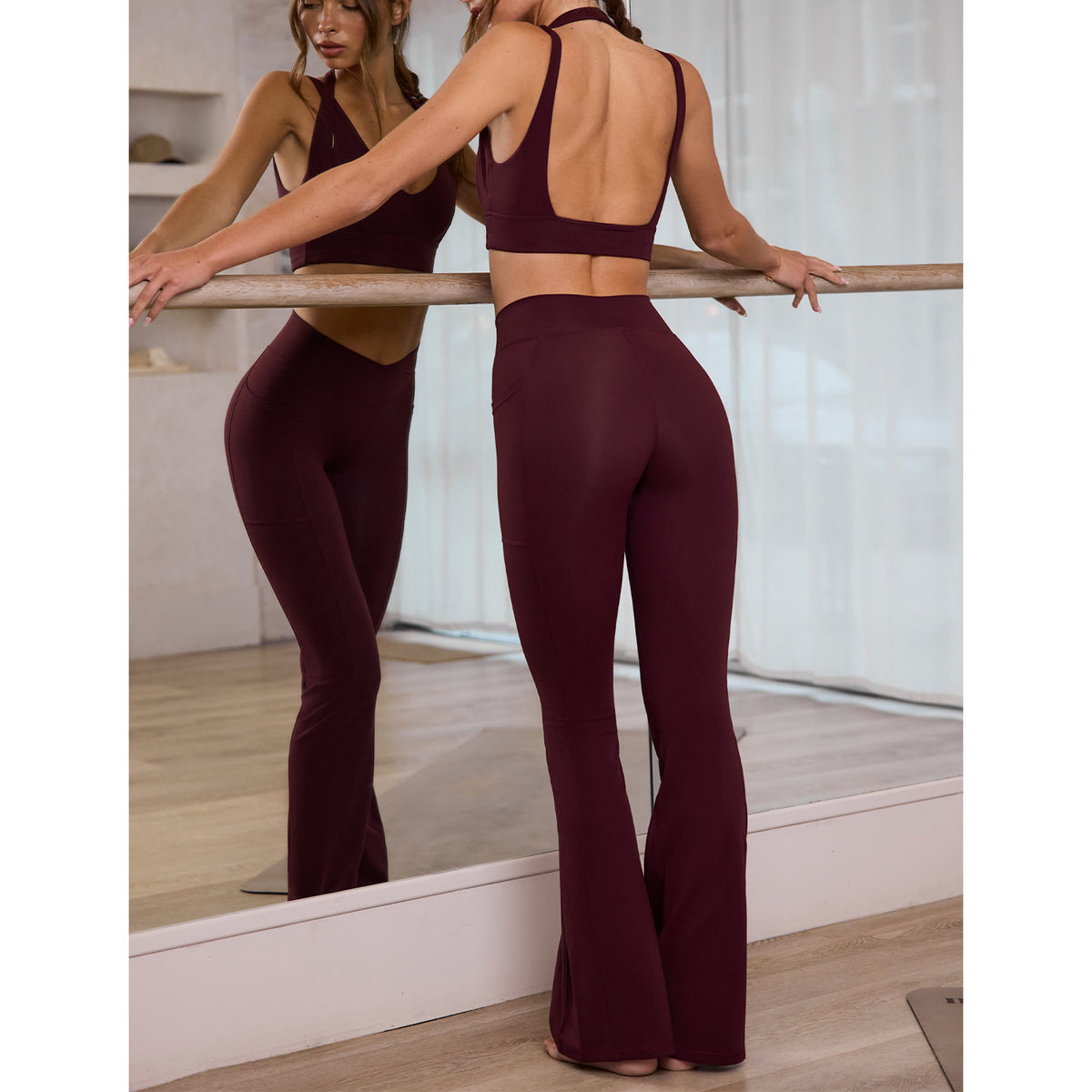 Yoga Bra Quick Drying Running Workout Vest Moisture Wicking Detachable Chest Pad Sports Stretch Set(Runs Small) Ruiesf