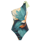 Swimsuit Digital Printing Long Skirt Sunscreen Swimsuit Women